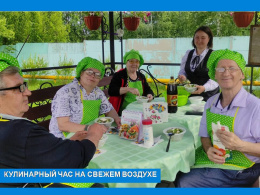 ГОТОВИМ  ОКРОШКУ В ЛЕТНИЙ ЖАРКИЙ ДЕНЬ